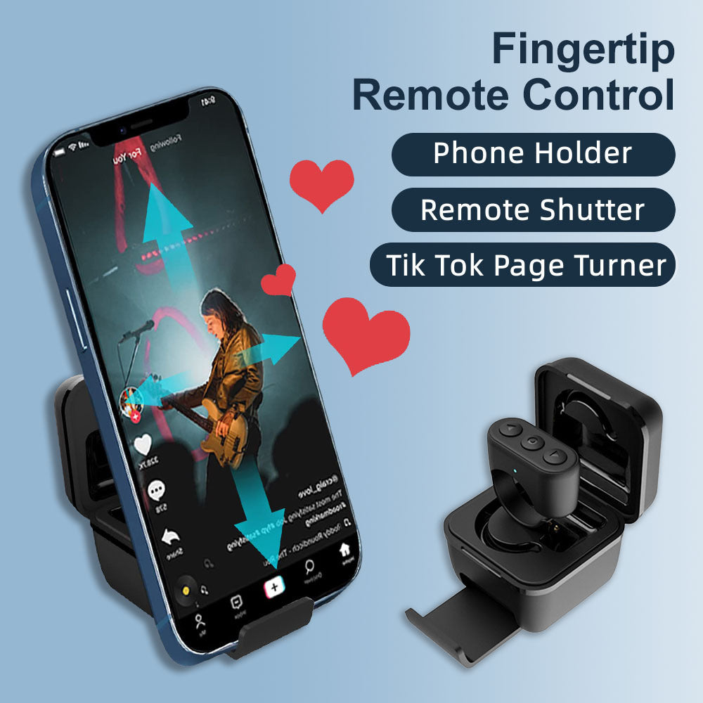 New Mobile Phone Remote Control Ring Wireless Controller