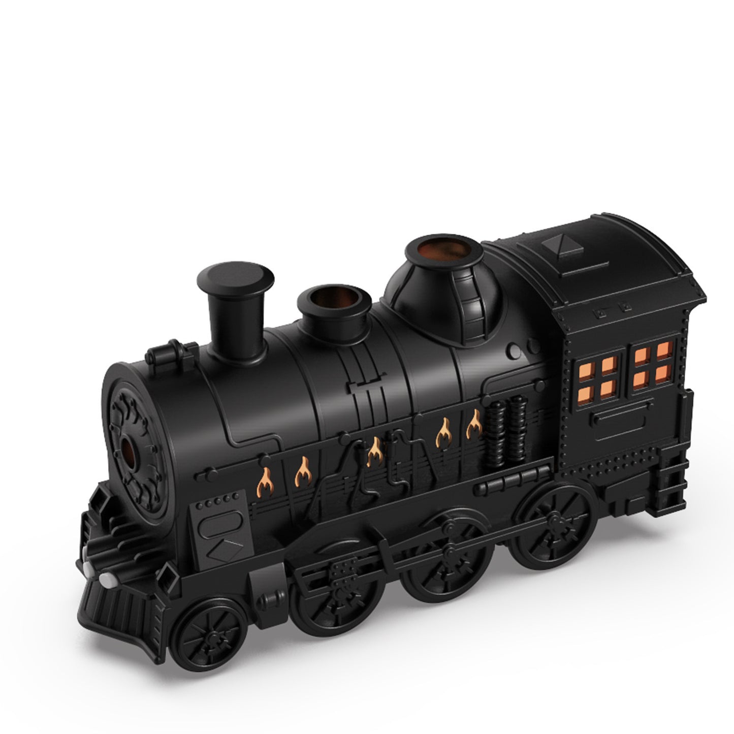 Train Shape Air Humidifier With LED Lamp