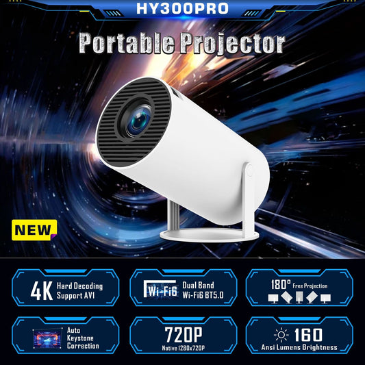 Pro Projector Home Theater Entertainment Portable Small Projector